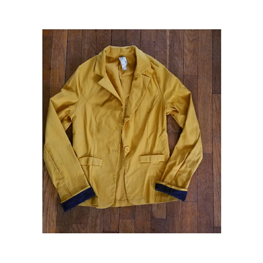 Nana mustard yellow blazer
